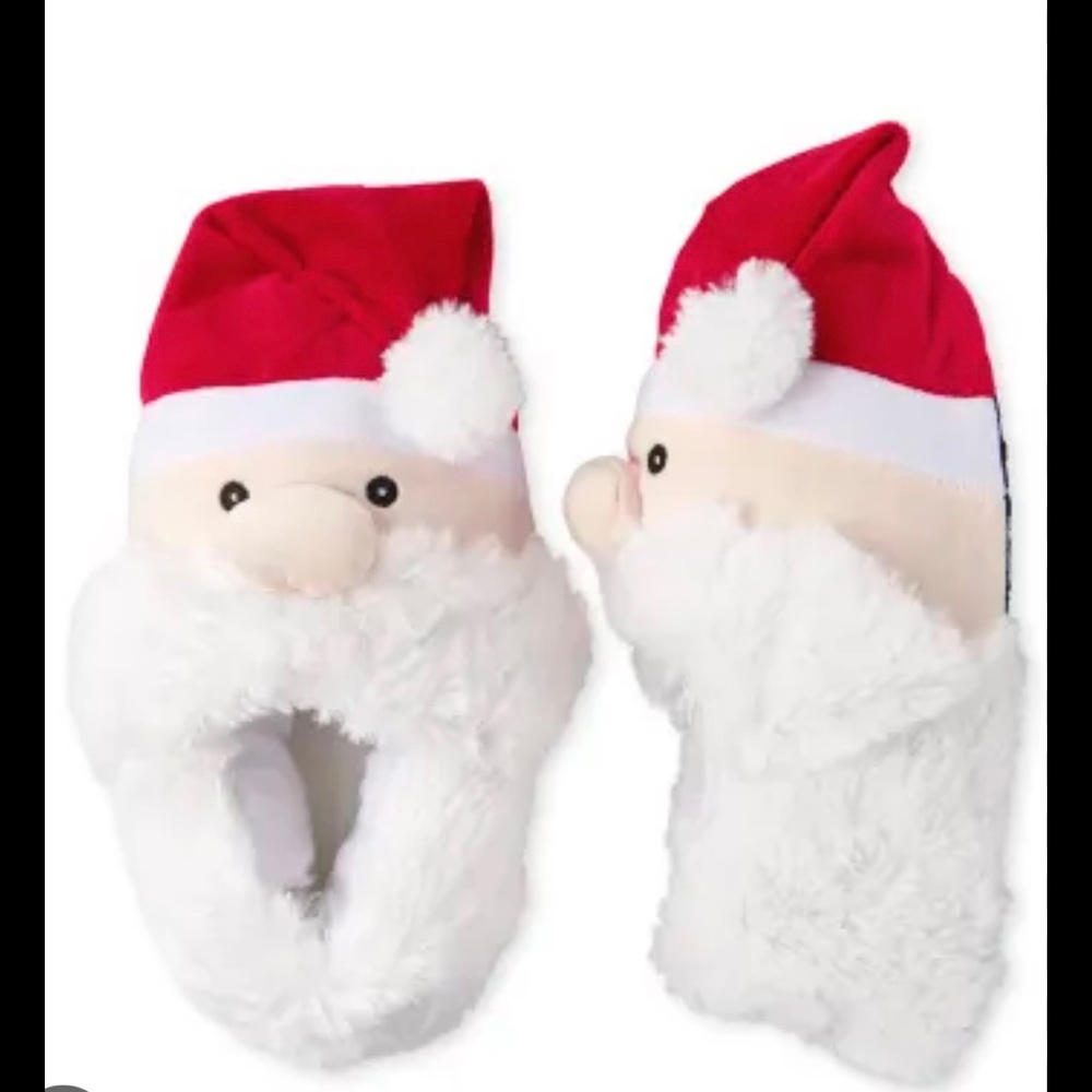 Santa Slippers Adult Large